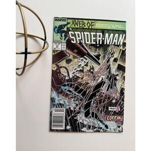 Web of Spider-Man #31 (1987) Newsstand | Kraven’s Last Hunt- Comic Book | Key